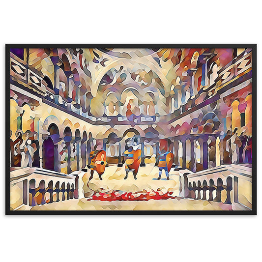 BYZANTIUM V2 Superior Framed Poster